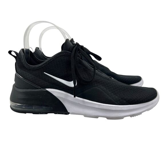 Nike Womens 8.5 Black Air Max Motion 2 Training Shoe Sneakers Lace Up AO0352-007 - Picture 1 of 12